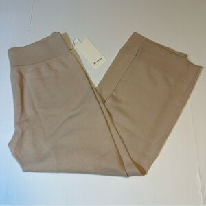 Lululemon Cashmere Straight Leg Pant Athleisure Lounge Beige